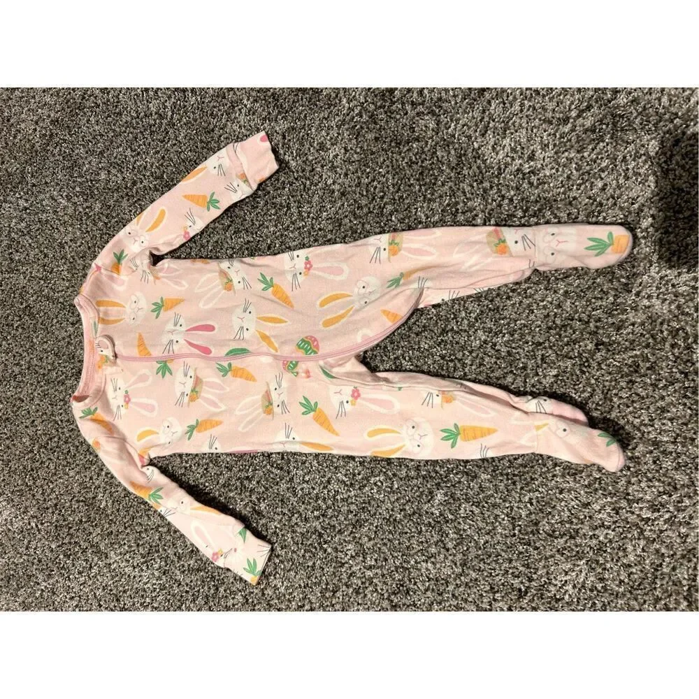 Children’s Place Easter pajamas size 3-6 mos C40-30